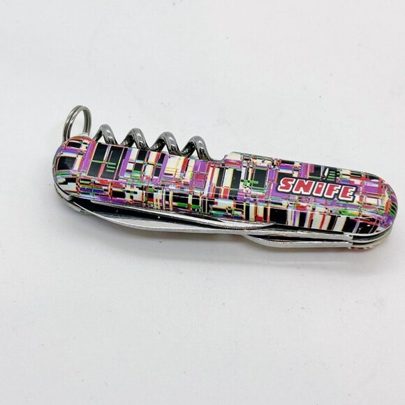 Rare Find! Vintage Wenger Snife 7th Avenue Swiss Army Knife Tool, discontinued - Picture 2 of 7